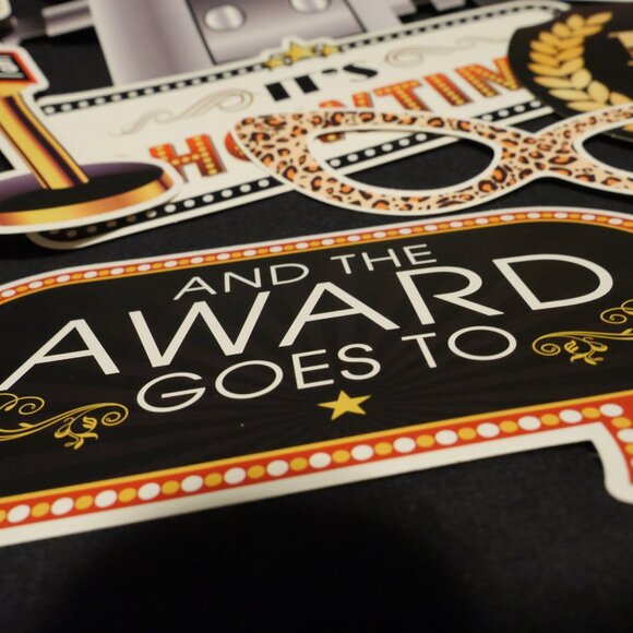 Hollywood Movie Theme Props Cutouts - Picture 4 of 6